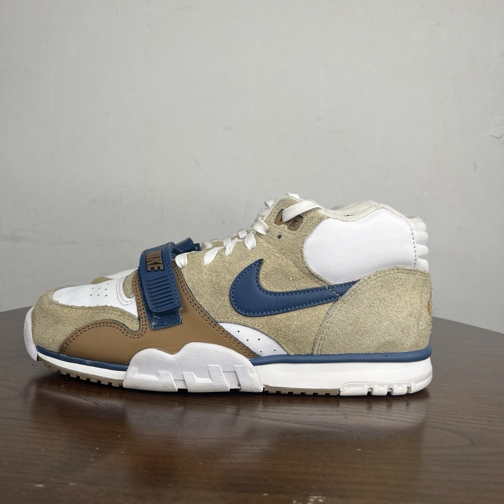 Nike Air Trainer 1 Shoes Men's 8 Brown Blue Athletic Trainers Sneaker DM0522-200